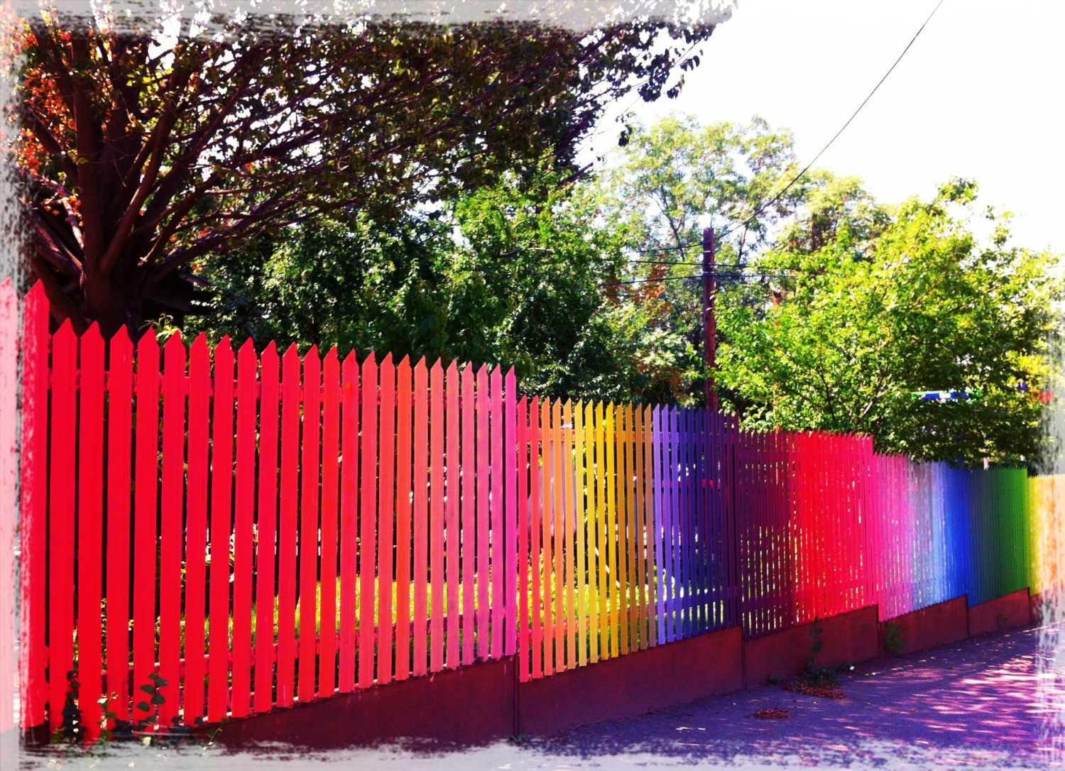 Как правильно покрасить забор